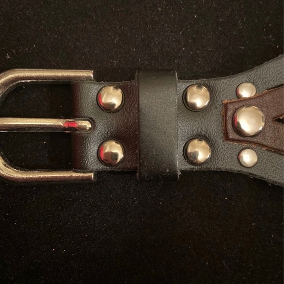 Harley Leather Stud Bracelets - Picture 5 of 7